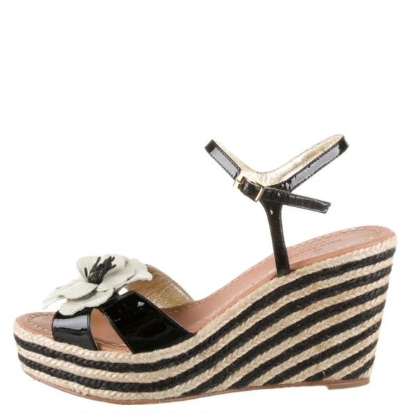 Kate Spade Platform Wedge 8.5 Made in SPAIN 🇪🇸 - Picture 4 of 6